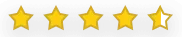 Rated 4.5 Stars